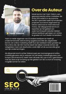 SEO van A tot Z achterzijde