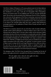 THE PRINCE (Wisehouse Classics Edition) achterzijde