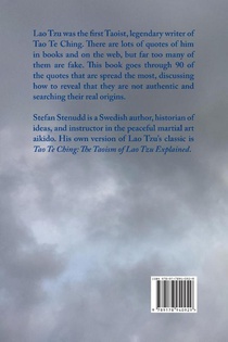 Fake Lao Tzu Quotes achterzijde