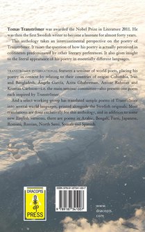 Transtromer International; An Intercontinental Perspective on the Poetry of Nobel Laureate Tomas Transtromer achterzijde