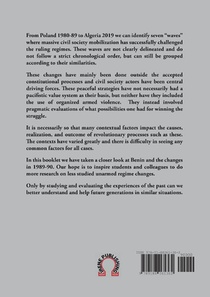 Revolutionary Constructive Resistance, Benin 1989 in context and perspective achterzijde