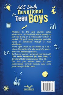 365 Daily Devotionals for Teen Boys achterzijde