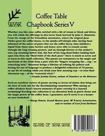 Coffee Poems achterzijde