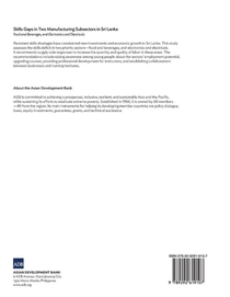 Skills Gaps in Two Manufacturing Subsectors in Sri Lanka achterzijde