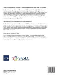 South Asia Subregional Economic Cooperation Operational Plan 2016-2025 Update achterzijde
