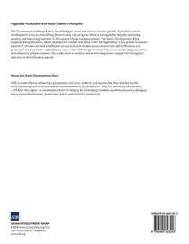 Vegetable Production and Value Chains in Mongolia achterzijde