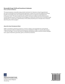 Renewable Energy Tariffs and Incentives in Indonesia achterzijde