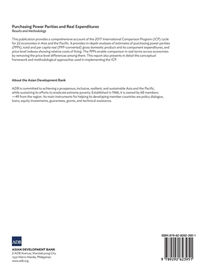 2017 International Comparison Program for Asia and the Pacific achterzijde