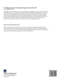 The Philippines Country Knowledge Strategy and Plan, 2012-2017 achterzijde