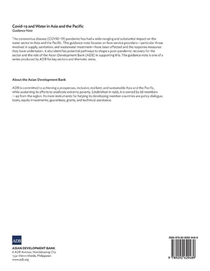 COVID-19 and Water in Asia and the Pacific achterzijde