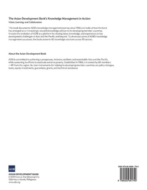 The Asian Development Bank's Knowledge Management in Action achterzijde