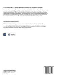 A Practical Guide to Concrete Pavement Technology for Developing Countries achterzijde