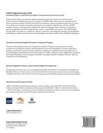 CAREC Digital Strategy 2030 achterzijde
