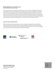 Building Resilience of the Urban Poor achterzijde