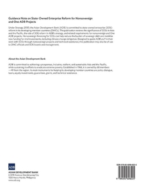 Guidance Note on State-Owned Enterprise Reform for Nonsovereign and One ADB Projects achterzijde