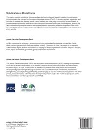 Unlocking Islamic Climate Finance achterzijde