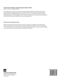 Asia Small and Medium-Sized Enterprise Monitor 2022 achterzijde