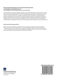 Enhancing Data Management Through the Statistical Data and Metadata eXchange Standard achterzijde