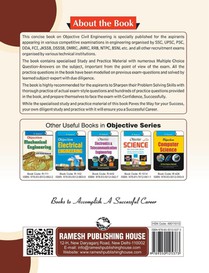 Objective Civil Engineering (with Study Material) achterzijde