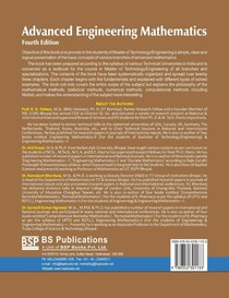 Advanced Engineering Mathematics achterzijde