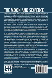 The Moon And Sixpence achterzijde