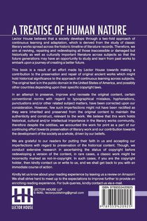A Treatise Of Human Nature (Complete) achterzijde