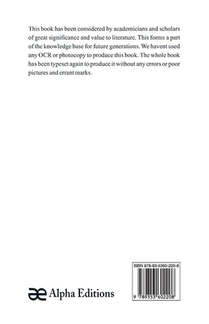 A History of Hindu Chemistry achterzijde