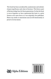 The institutio oratoria of Quintilian (Volume I) achterzijde