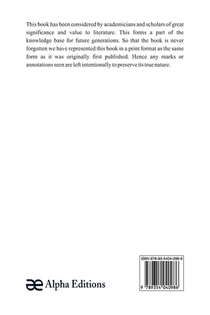 The principles of psychology (Volume I) achterzijde