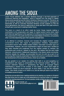 Among The Sioux achterzijde