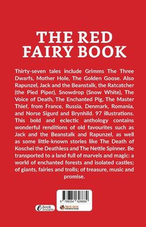 The Red Fairy Book achterzijde