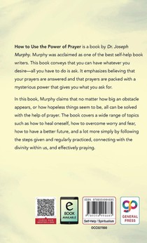 How to Use the Power of Prayer achterzijde