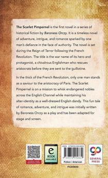 The Scarlet Pimpernel achterzijde