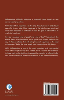Utilitarianism achterzijde