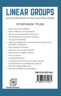 Linear Groups achterzijde