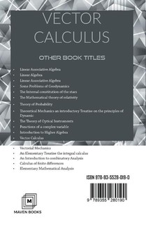 Vector Calculus achterzijde