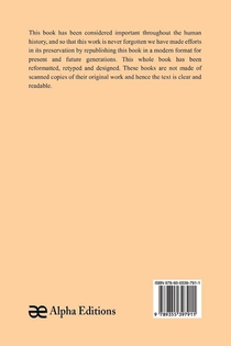 Antiquities of the Jews; Book - IX achterzijde