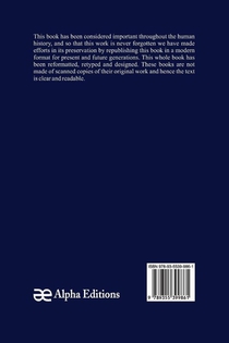 The Apothecary in Eighteenth-Century Williamsburg; Being an Account of his medical and chirurgical Services, as well as of his trade Practices as a Chymist achterzijde