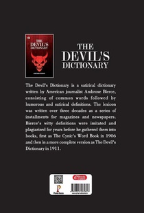 Bierce, A: Devil's Dictionary achterzijde