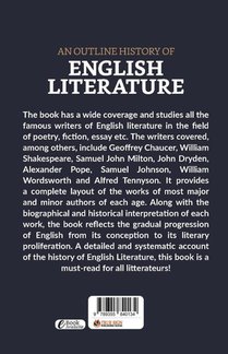 An Outline History of English Literature achterzijde
