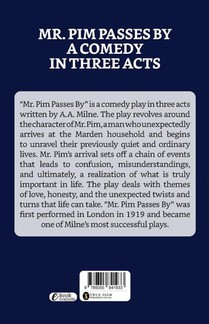Mr. Pim Passes By achterzijde