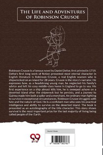The Life and Adventures of Robinson Crusoe achterzijde