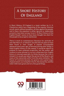 A Short History of England achterzijde