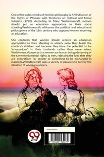 A Vindication of the Rights of Woman,with Strictures on Political and Moral Subjects achterzijde