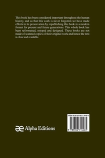 Man's Place in the Universe; A Study of the Results of Scientific Research in Relation to the Unity or Plurality of Worlds achterzijde