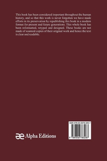 Letters of the Late Ignatius Sancho, an African To which are Prefixed, Memoirs of his Life achterzijde