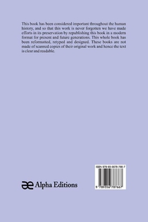 Manual of Surgery (Volume I) achterzijde