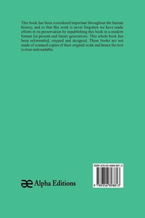 The Life of William Ewart Gladstone, Volume 1, 1809-1859 achterzijde