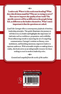 Lead Like Carnegie achterzijde