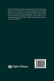 The Nut Culturist ; A Treatise on Propogation, Planting, and Cultivation of Nut Bearing Trees and Shrubs Adapted to the Climate of the United States achterzijde